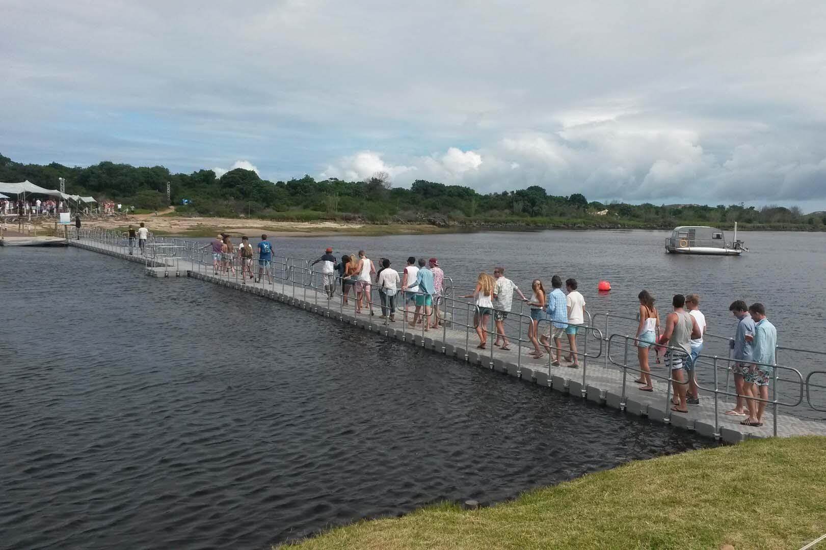Pedestrian floating bridges - Pedestrian floating bridges - 8