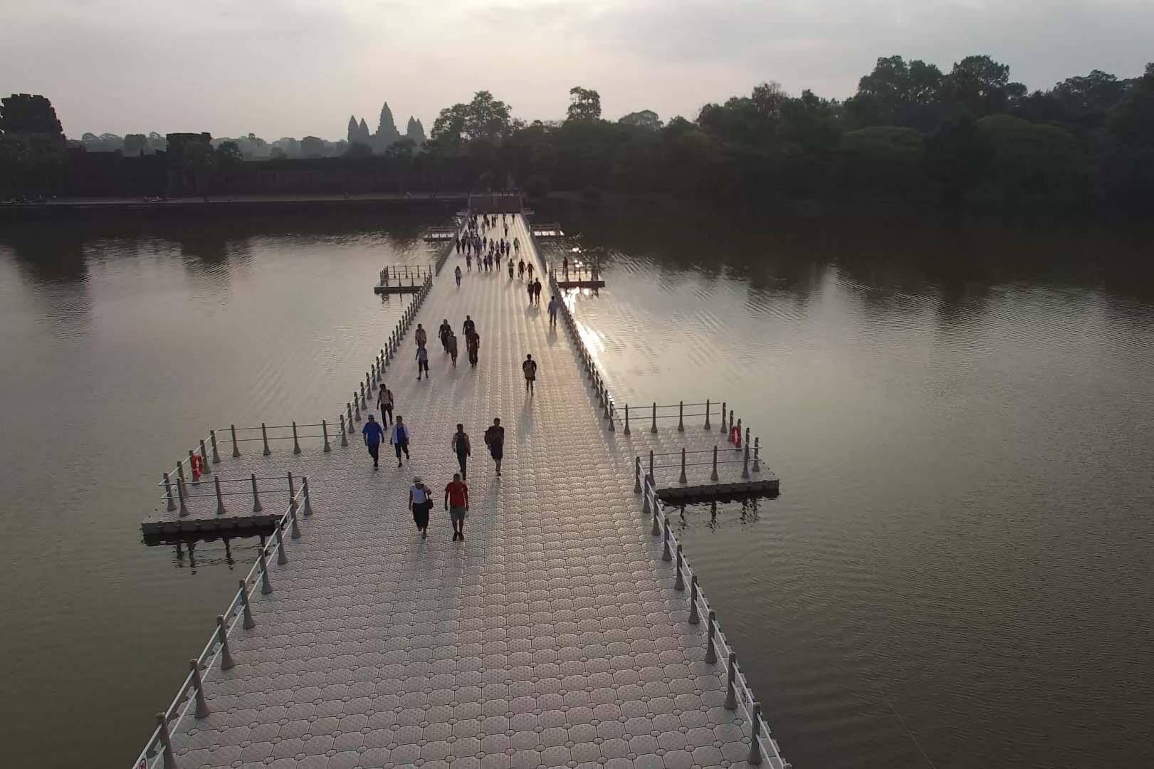 Pedestrian floating bridges - Pedestrian floating bridges - 15