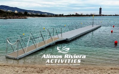 Πλωτή εξέδρα για την Athens Riviera Activities