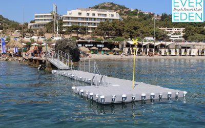 Πλωτή εξέδρα για Vincci Evereden Beach Resort