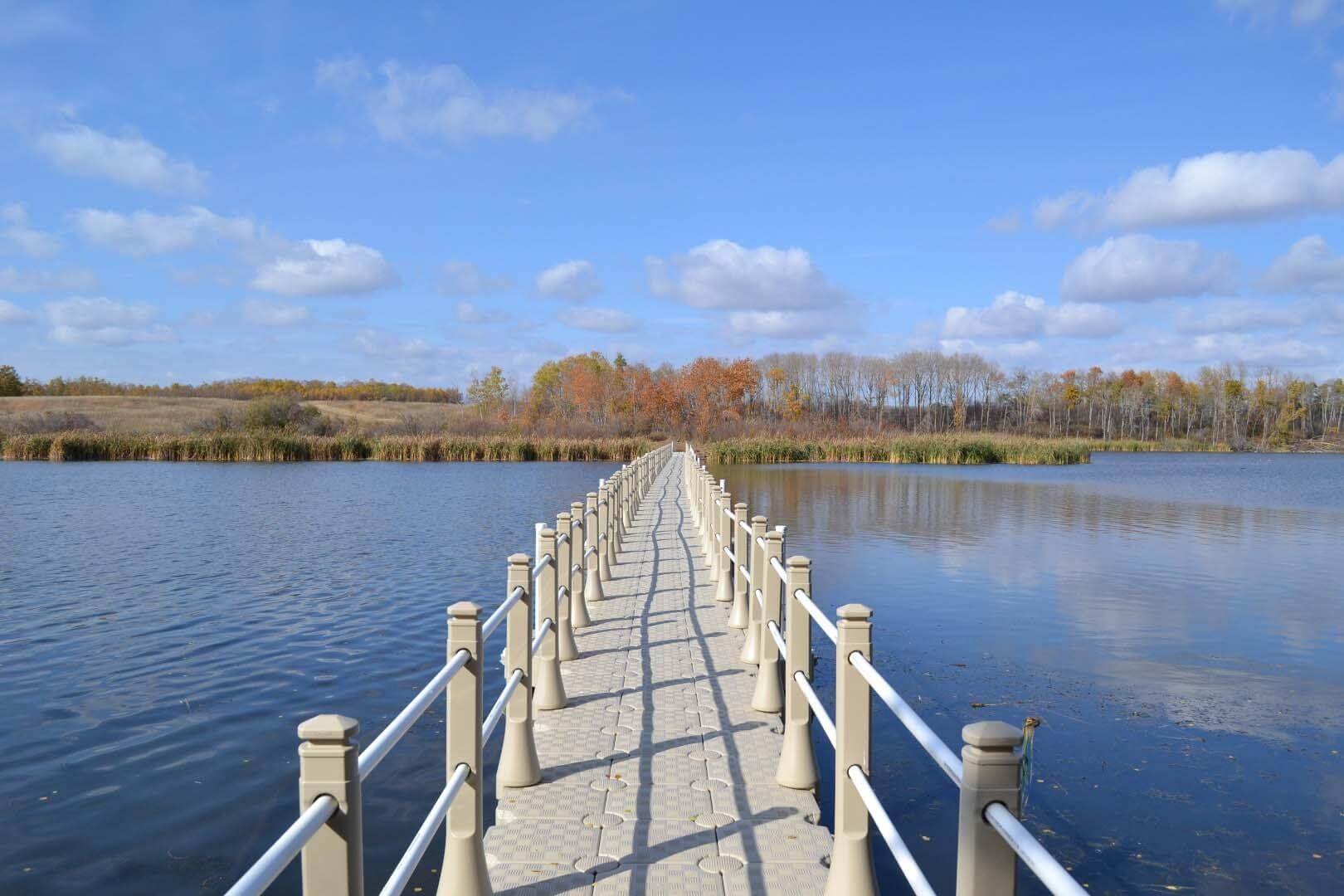 Pedestrian floating bridges - Pedestrian floating bridges - 3