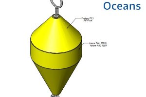 Σημαντήρας αγκυροβολίας διαμέτρου 650mm - 1