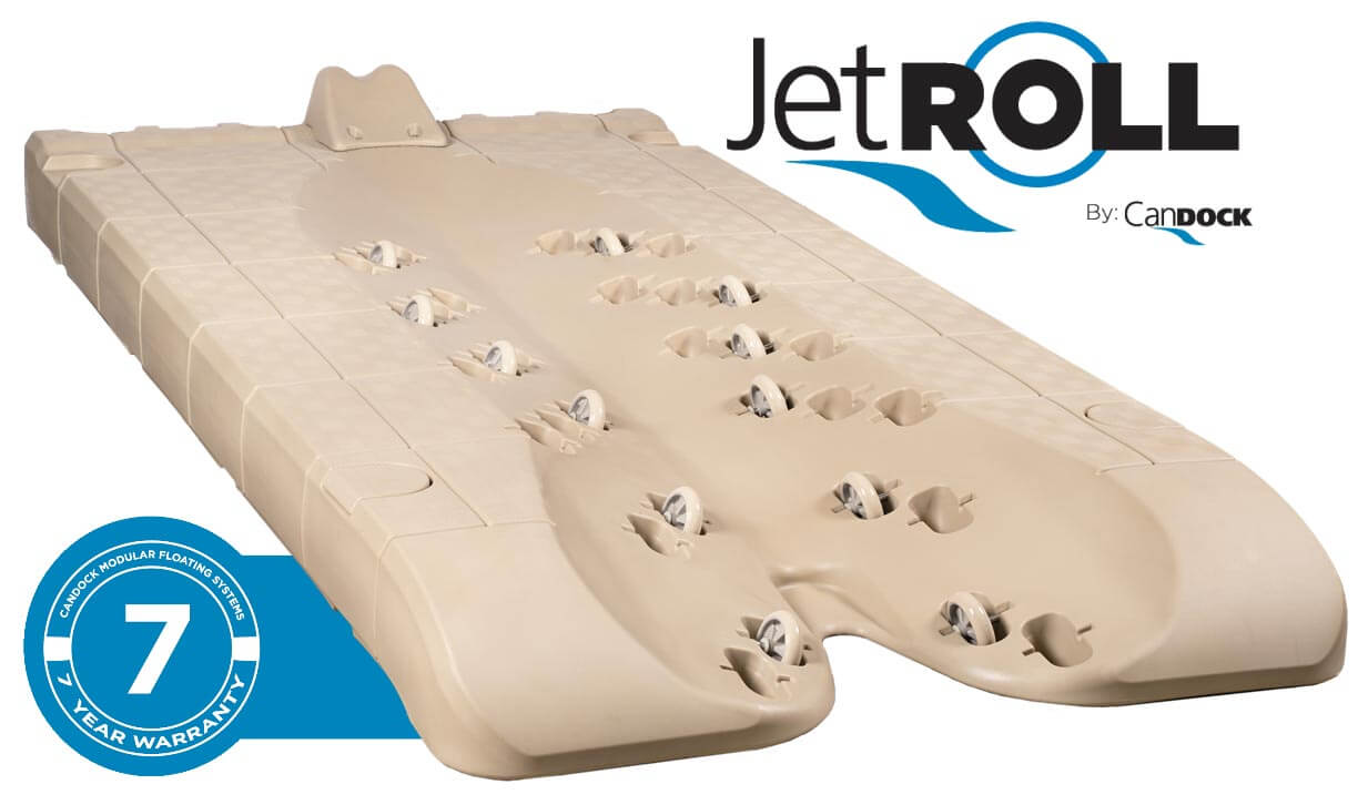 Floating dock system Jetroll by Candock
